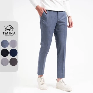 Quần âu nam TMINA kiểu dáng ông sở Slim Fit lịch lãm, nhiều màu sắc trẻ trung