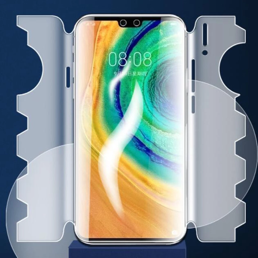 Phim Hydrogel Bướm Cho Huawei P60 P50 P40 P30 Pro P60 Pro P60 ART Mate 30 40 20 Pro X Mate 40 Pro P50 Pro Mate 60 Pro + Mate 50 E 50 RS Bảo Vệ Màn Hình Toàn Thân