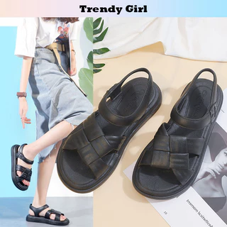 Dép Sandal Nữ Thời Trang 2023 Mới Nhất, SANDAL đế xuồng Siêu êm, Siêu Nhẹ TTP018