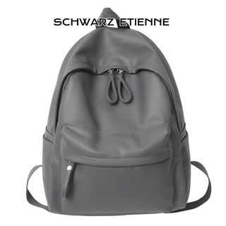 Schwarz ETIENNE Ba Lô Đi Học Sức Chứa Lớn Thiết Kế Đơn Giản Phổ Biến Cho Nam Sinh