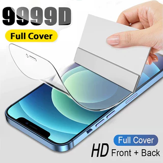 Miếng Dán Hydrogel Bảo Vệ Màn Hình Cho iPhone 14 13 12 Pro 11 Pro Max 6 6s 7 8 Plus X XS Max XR SE 2020