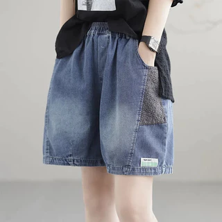 [40-85KG] Quần Short Denim Nữ Cỡ Lớn C10273