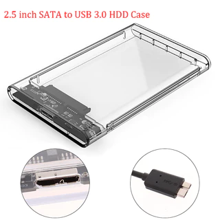 Hộp Đựng Ổ Cứng Ngoài 2.5 '' USB 3.0 - SATA SSD HDD
