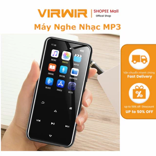 [Virwir] HiFi Lossless Âm thanh Bluetooth MP3 MP4 Máy nghe nhạc Máy ghi âm Đài FM