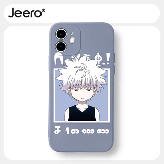 Ốp lưng JEERO mềm dễ thương đẹp độc lạ anime Cho iPhone 15 14 13 12 11 Pro Max SE 2020 X XR XS 8 7 ip 6S 6 Plus kute HFF2926