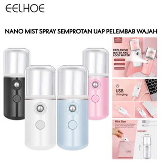 Máy phun sương nano EELHOE USB mini cấp nước làm đẹp nhỏ gọn tiện dụng