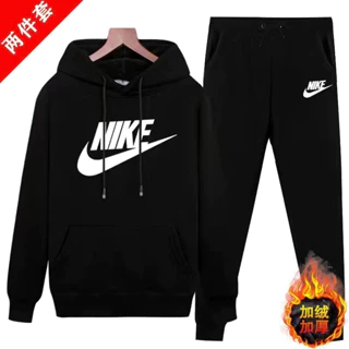 Set Đồ Thể Thao Áo Hoodie Phối Quần Dài In Logo Nike Thời Trang 2023 Cho Nam