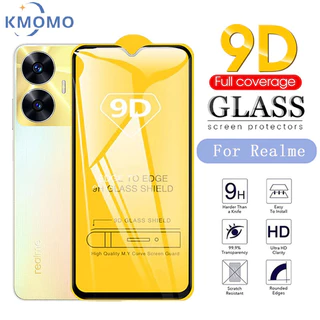 Kính cường lực 9D cho Realme C53 C55 C35 C33 C30 C30s C25 C25s C21y C25y C11 2021 C15 C12 C21 C20 C17 C3 Narzo 50i Prime 50A 30A