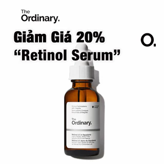 The Ordinary Serum Retinol 1% In Squalane Chống Lão Hóa Làm Giảm Nếp Nhăn Hiệu Quả 30ml