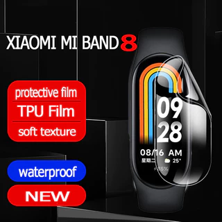 Jansin Miếng Dán Bảo Vệ Màn Hình Cho Xiaomi Mi Band 8 7 6 5 4 3 Đồng Hồ Thông Minh