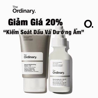 The Ordinary Kiểm Soát Dầu Và Dưỡng Ẩm Niacinamide 10% + Zinc 1% / Natural Moisturizing Factors + HA 2x30ml (Có Bán Lẻ)