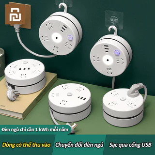 Xiaomi YouPin Ổ Cắm Điện Nhiều Lỗ Có Dây usb Đa Năng