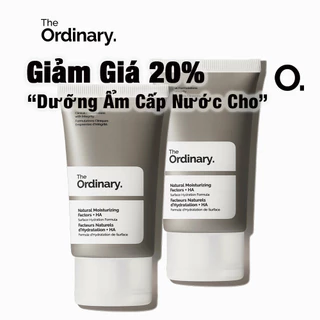 [1/2 Chai ] The Ordinary Dưỡng Ẩm Cấp Nước Cho Da Mặt - Các Yếu Tố Dưỡng Ẩm Tự Nhiên + Ha (Nmf) - 2x30ml