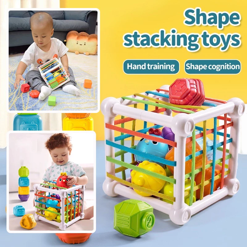 Đồ Chơi Cầm Tay Chuyển Động Tốt Màu Cầu Vồng Giáo Dục Sớm Cho Bé Amazon Montessori