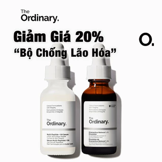 The Ordinary Bộ Chống Lão Hóa Và Nếp Nhăn - “ Buffet ” + Granactive Retinoid 2% Emulsion - 2x30ml (Có Bán Lẻ)