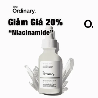 The Ordinary Với Tinh Chất Serum Niacinamide 10% + Kẽm 1% Giảm Mụn Thâm Và Kiểm Soát Da Dầu Hiệu Quả Cao 30ml