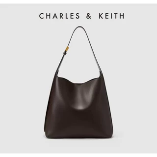 Charles and Keith CK2-40270966-1 Túi tote Đeo Vai Dung Tích Lớn Thiết Kế Đơn Giản Cho Nữ