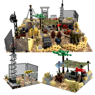 Đồ Chơi Khối Xây Dựng Quân Đội MOC WW2 DIY