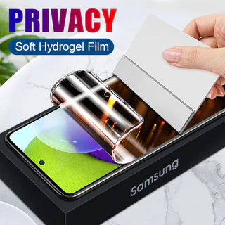 Miếng Dán Hydrogel Chống Nhìn Trộm Cho Samsung Galaxy A25 A15 A05S A05 A55 A35 A54 A34 A24 A14 A04S A04 A73 A53 A33 A23 A13 A72 A52 A32 A22 A12 A02S A03S S21 S22 S23 Plus S24 Note 20 Ultra