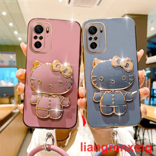 ốp lưng REDMI NOTE 10 4G redmi NOTE 10S redmi NOTE 10 PRO 4G Ốp Điện Thoại Silicon Chống Sốc Gắn Kèm Gương Cho REDMI NOTE 10 4G NOTE 10S NOTE 10 PRO 4G DDJZM01 viền vuông cute