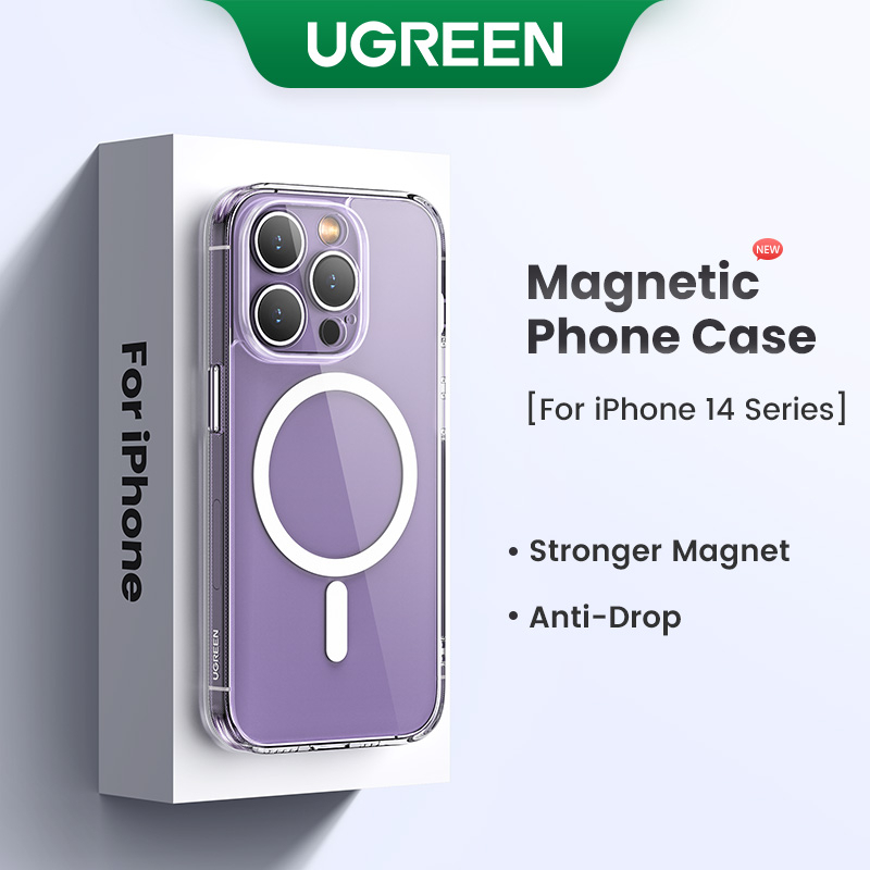 Ugreen Ốp Điện Thoại Trong Suốt Từ Tính Chống Va Đập Cho iPhone 15 16 17 18…