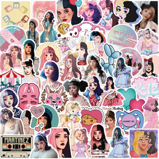 Bộ 50 Sticker Ca Sĩ Melanie Martinez Dán Trang Trí Sinh Động