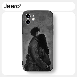 Ốp lưng JEERO mềm dễ thương đẹp độc lạ chống sốc Cho iPhone 15 14 13 12 11 Pro Max SE 2020 X XR XS 8 7 ip 6S 6 Plus kute HFF3122