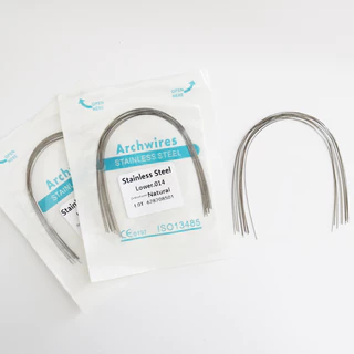 10 gói ss dây tự nhiên bằng thép không gỉ (5 gói trên + 5 gói dưới)  Stainless Steel Natural Wire Natural