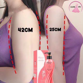 Sữa tắm trắng da Sữa tắm Sữa tắm trắng da giảm béo 330ml Kem đốt mỡ eo lưng bụng đùi cánh tay Giảm câ nhanh toàn thân.