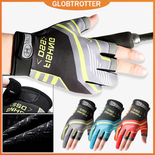 Globetrotter Găng tay xe máy chống trượt co giãn cao chuyên nghiệp Găng tay đi xe đạp Găng tay cắm trại và Găng tay câu cá màn hình cảm ứng - Găng tay ba ngón cho thể thao ngoài trời và phiêu lưu
