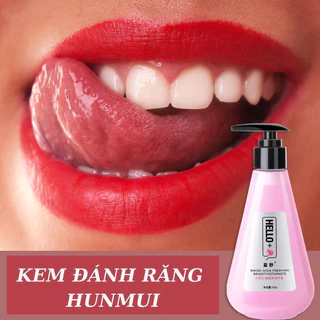 👍🏻Chính Hãng👍🏻 Kem Đánh Răng Làm Trắng Răng Kem Đánh Răng HELLO+ 220g Kem Đánh Răng Dạng Gel Lỏng -Dành Cho Mảng Bám Do Hút Thuốc