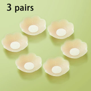 Set 3 miếng dán ngực VARSBABY d130 không đường may thời trang cho nữ