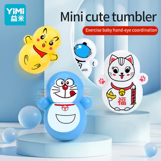 Yimi tumbler Đồ Chơi Mèo May Mắn Dễ Thương Cho Bé