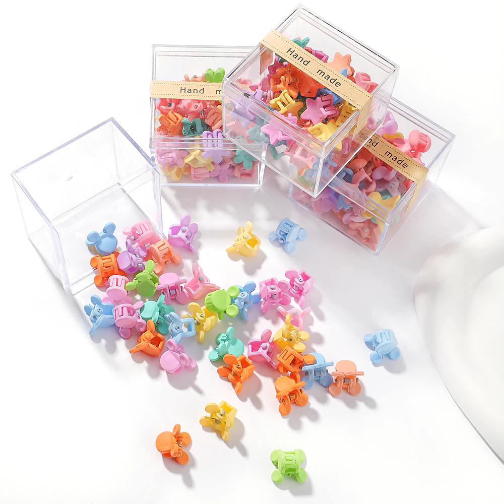 RainBow Bows Set 36 Kẹp Tóc Nhỏ Hoạt Hình Xinh Xắn Cho Bé Gái