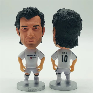 Búp Bê Cầu Thủ Bóng Đá Real Madrid Mùa Giải 10# Bộ Sưu Tập Mô Hình Luis Figo