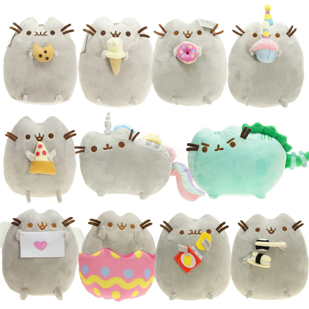 Thú nhồi bông hình chú mèo pusheen đáng yêu