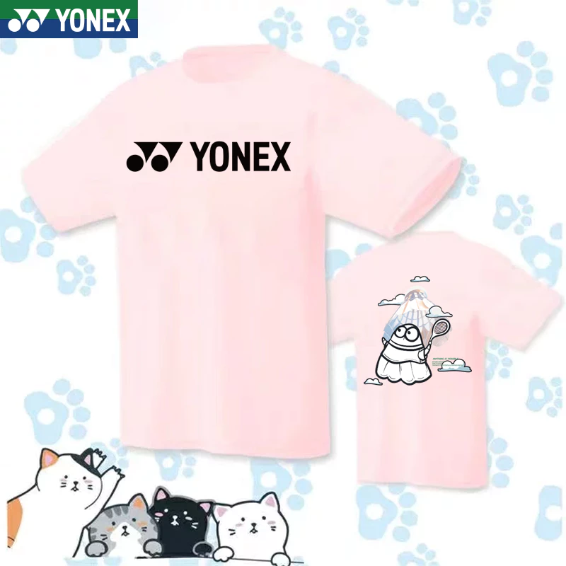 Áo Thun Thể Thao Yonex 2023 Tay Ngắn Nhanh Khô Thoáng Khí Phong Cách Hàn Quốc Cho Nam Và Nữ