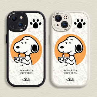 Ốp Điện Thoại Mềm In Hình Snoopy Cho iPhone 14 / 13 / 12 / 11 Promax 6 / 7 / 8 Plus / X / XR / Xs Max