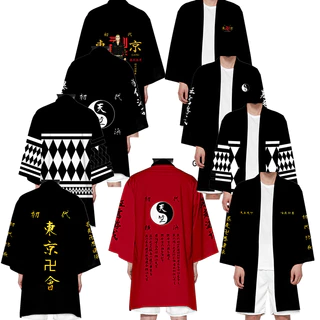 Áo Choàng Kimono Hóa Trang Nhân Vật Kurokawa Izana Hanagaki Takemichi