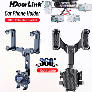 Giá Đỡ Điện Thoại HdoorLink Xoay 360 Độ Giá Đỡ Điện Thoại Trên Ô Tô Kẹp Điện Thoại Ô Tô Gắn Trên Bảng Điều Khiển