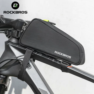 [Fulfilled by Shopee]Túi đựng đồ ROCKBROS hình tam giác phản quang gắn khung xe đạp leo núi