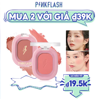 Phấn má hồng PinkFlash trang điểm tự nhiên có 9 màu