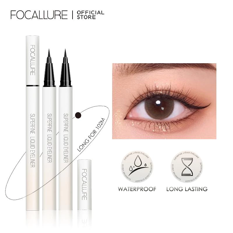 Bút kẻ mắt FOCALLURE chống nước nhanh khô 0.6g