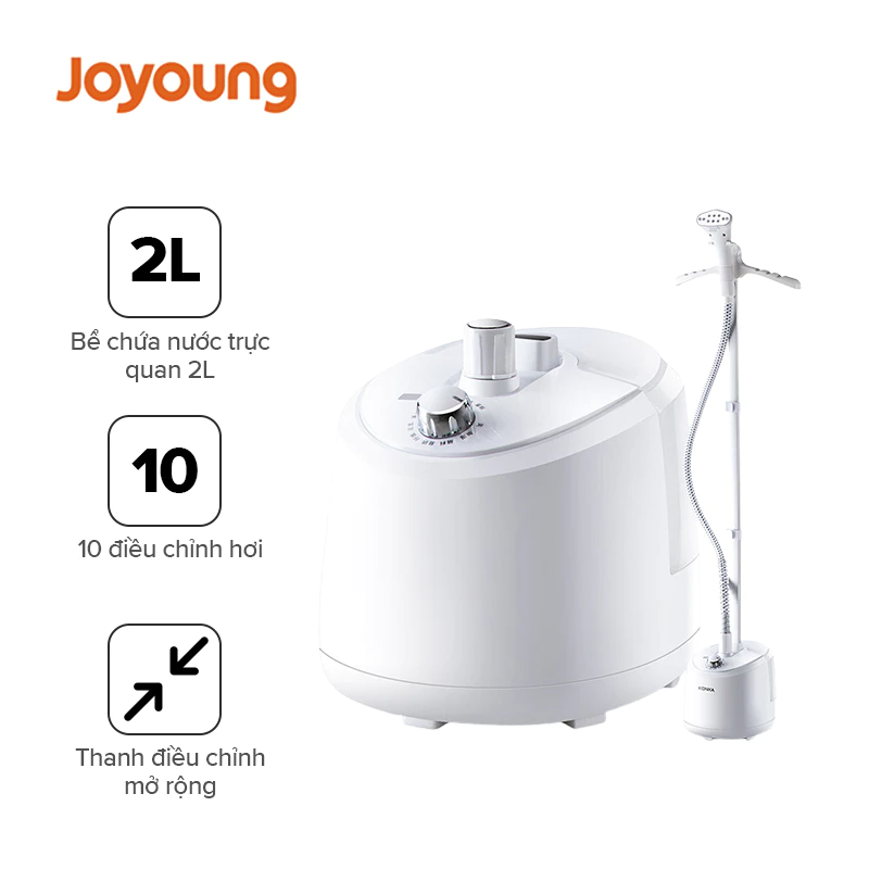 Joyoung Bàn Ủi Hơi Nước Cầm Tay Cỡ Lớn Tiện Dụng Bàn là khô Hơi nước