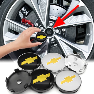 Chevrolet 4 cái 60mm nắp trung tâm xe hơi nắp trung tâm phụ kiện sửa đổi vành bánh xe cho chevrolet cruze spark trax equinox malibu monza orlando