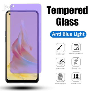 Kính cường lực chống tia sáng xanh cao cấp cho OPPO Reno 11F 8T 8 5G 8Z 7 7Z 6Z 4 3 Pro 2Z 2F 10X Reno4 Reno3