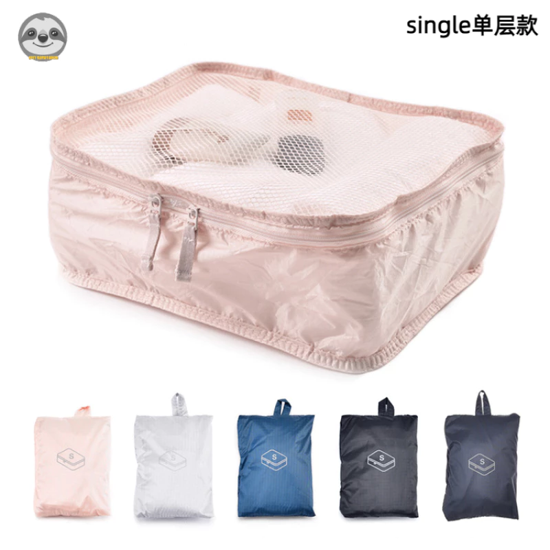 [Hàng Có Sẵn] Túi Lưới Đựng Đồ Du Lịch / Đồ Dùng Gia Đình Phong Cách Muji Nhật Bản