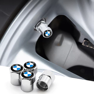 Bmw 4 cái van lốp ô tô nắp logo ô tô trang trí cá tính cho bmw e39 e46 e60 e90 e53 f10 f01 f11 f20 f25 f30 x1 x3 x5 x6