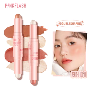 Phấn má PINKFLASH DUO 2 trong 1 trang điểm dễ dàng tiện dụng 30g