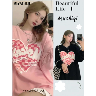 Áo sweater Tay Dài In Họa Tiết graffiti Phong Cách Nhật Bản Mới Cho Nữ